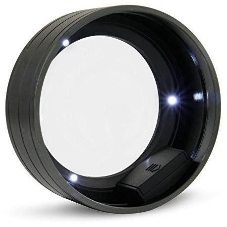 Triple Led Illuminated Domed 5X 2.75