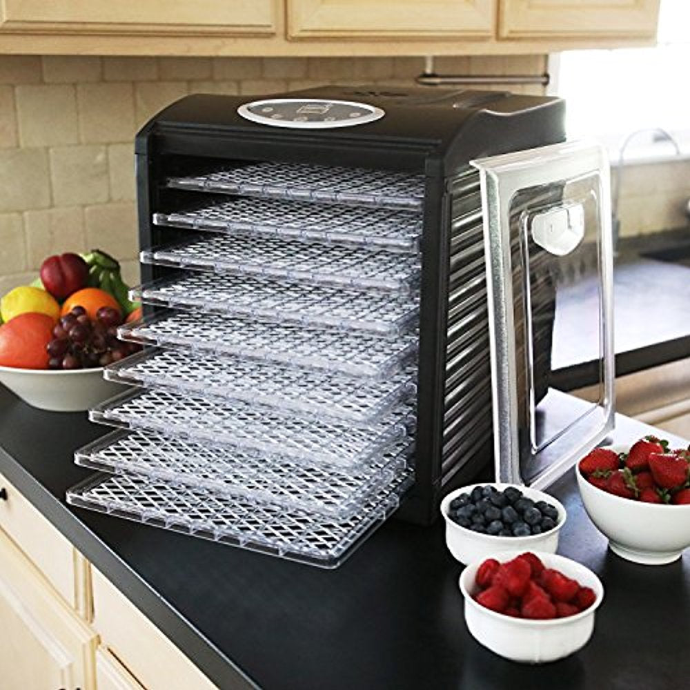 Ivation 10-Tray Stainless Steel Food Dehydrator