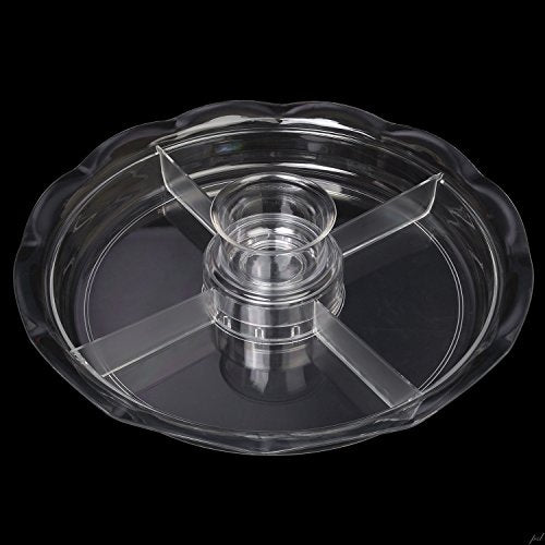 INNOVATIVE LIFE Appetizer Serving Trays on Ice with Lid, Chilled