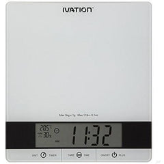 Timer Kitchen Scale Max Capacity 3 Kg White (New) A19