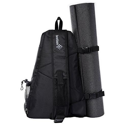 Yoga Mat Backpack Multi Purpose Crossbody Sling – Ivation Products