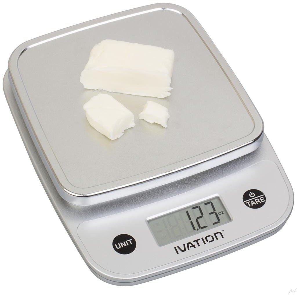 Lightweight Digital Kitchen Scale Bowl – Ivation Products